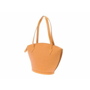 Louis Vuitton Yellow Bag Epi Shopping Leather Jacques Saint Shoulder